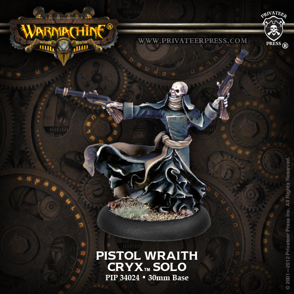 Warmachine: Cryx - Pistol Wraith, Solo (Metal)