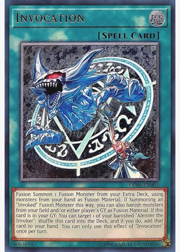 Invocation (OP06-EN003) Ultimate Rare Light Play