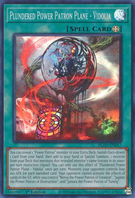 Plundered Power Patron Plane - Vidolia (BLZD-EN057)
