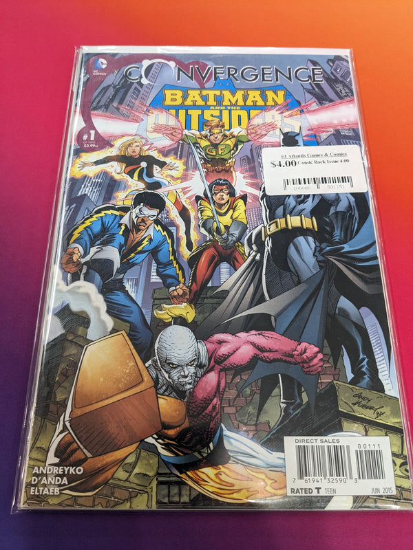 Convergence: Batman and the Outsiders Cover A #1-2 Bundle (Complete)