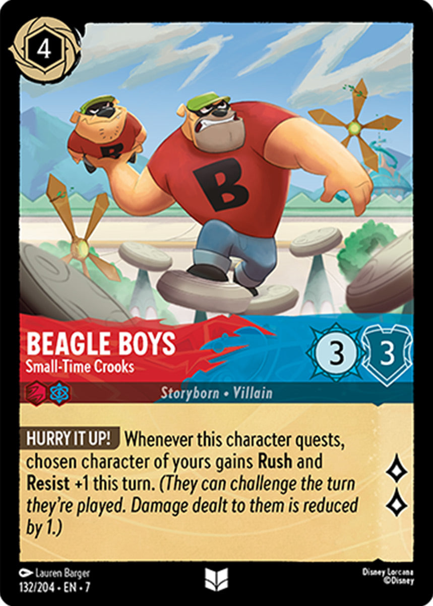 Beagle Boys - Small-Time Crooks (Archazia's Island - 132/204) Uncommon