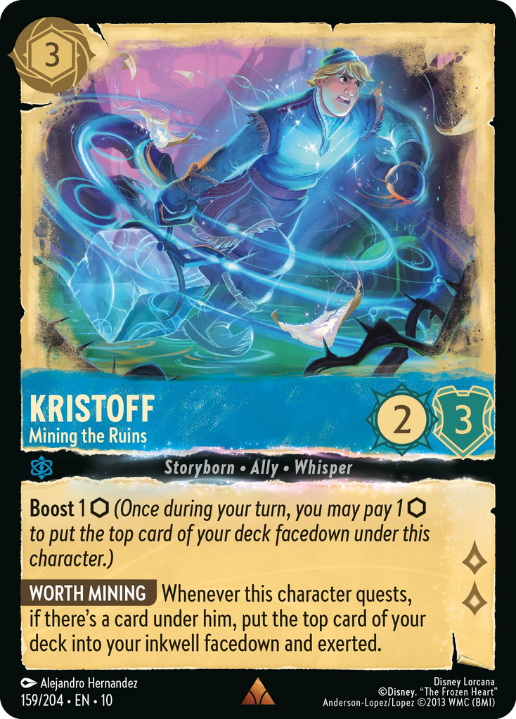 Kristoff - Mining the Ruins (159/204 - Whispers in the Well) Rare
