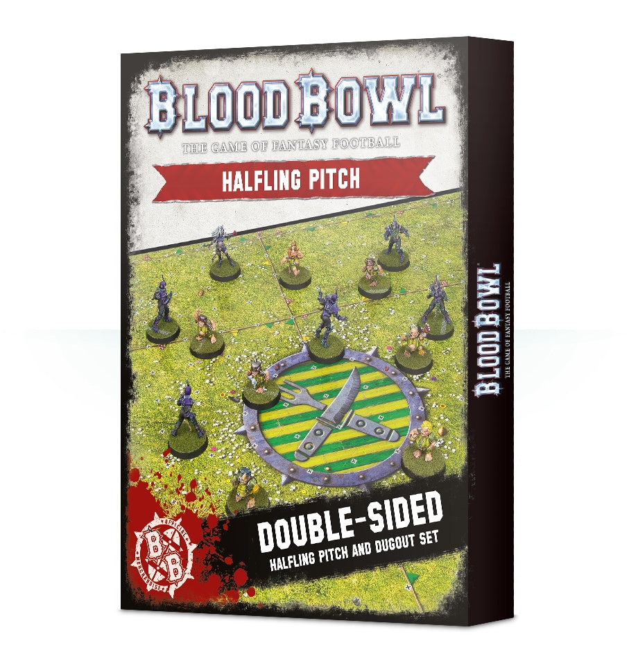 Blood Bowl: Second Season Edition - Pitch and Dugout Set: Halfling