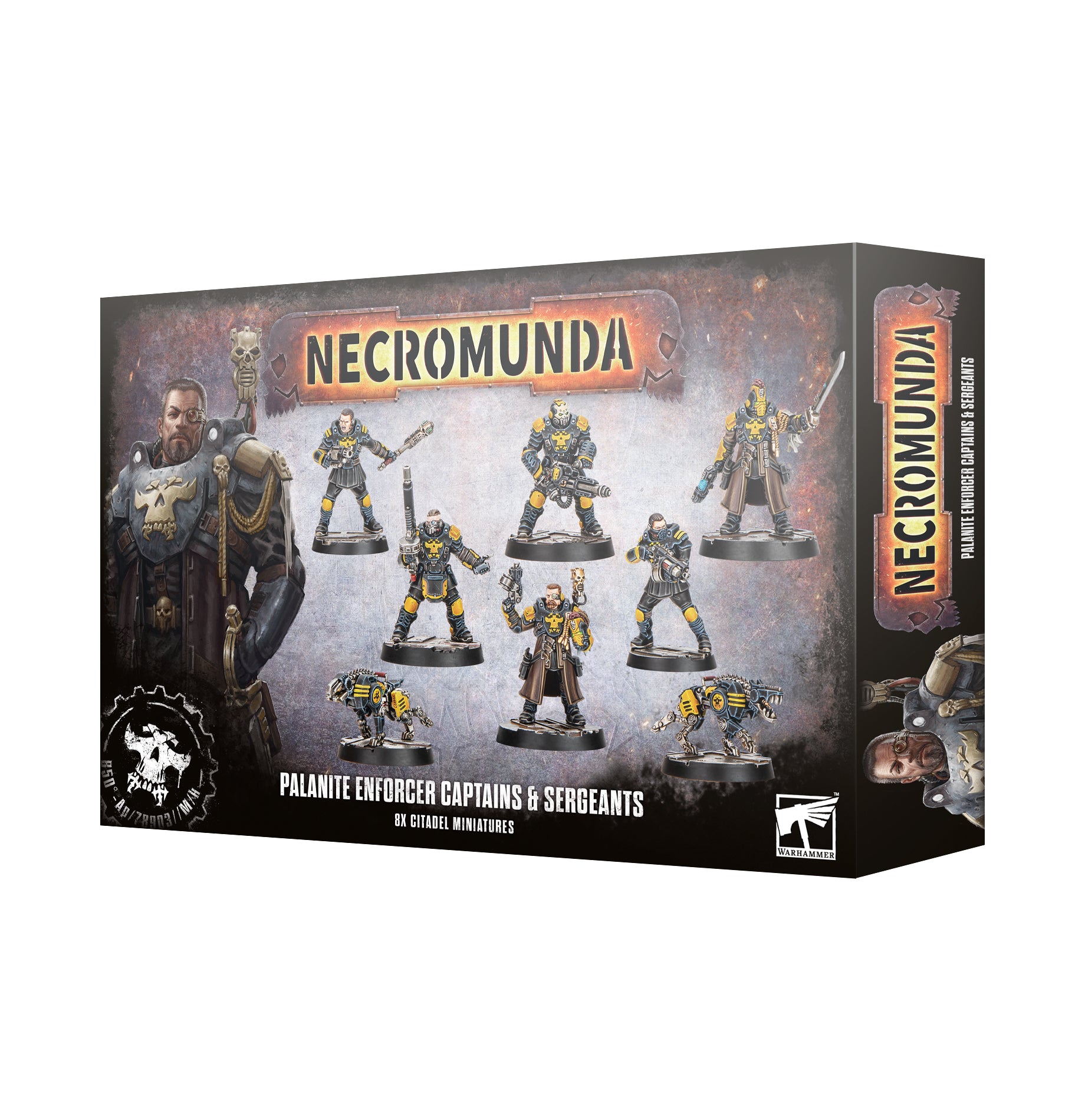 Necromunda: Gang - Palanite Enforcer: Captains & Sergeants