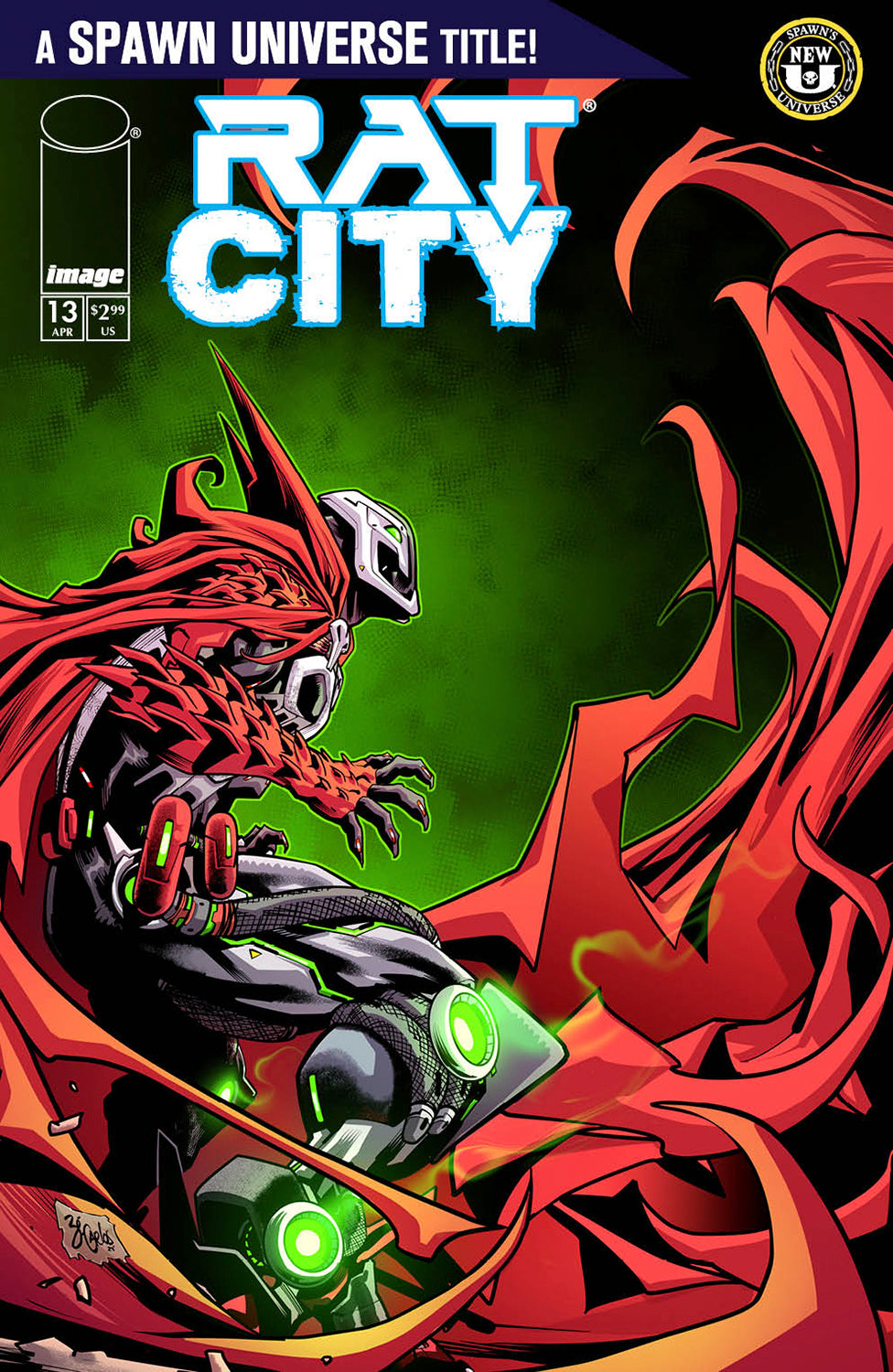 SPAWN RAT CITY #13 CVR A ZE CARLOS
