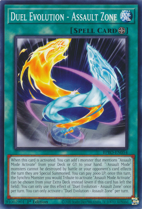 Duel Evolution - Assault Zone (BPRO-EN054)