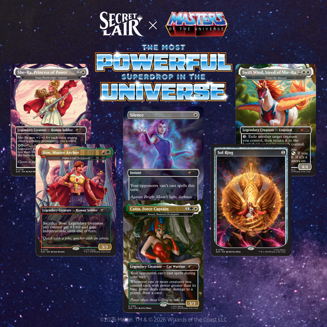 MTG: Secret Lair x Masters of the Universe: She-Ra, Princess of Power