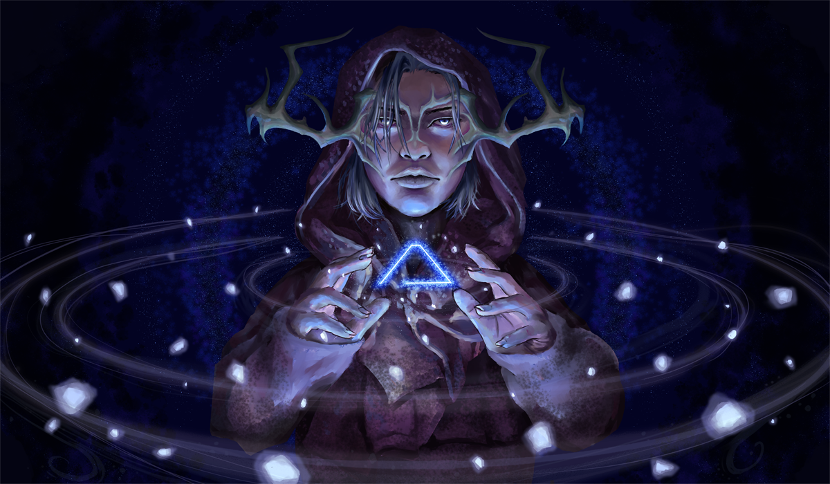 Artist Series: Playmat - Atlantis Ice Druid - Nevana Taylor (2025)