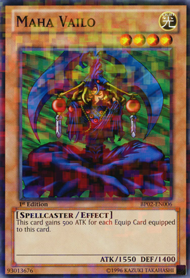 Maha Vailo (Mosaic Rare) (BP02-EN006) Mosaic Rare - Near Mint 1st Edition