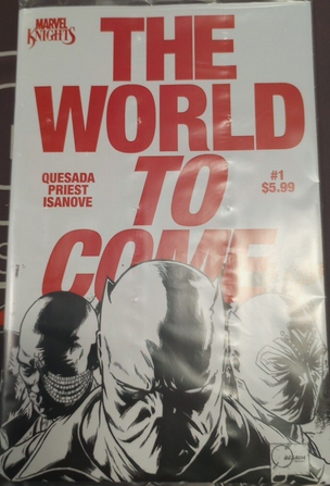 MARVEL KNIGHTS: THE WORLD TO COME #1 SURPRISE JOE QUESADA VARIANT
