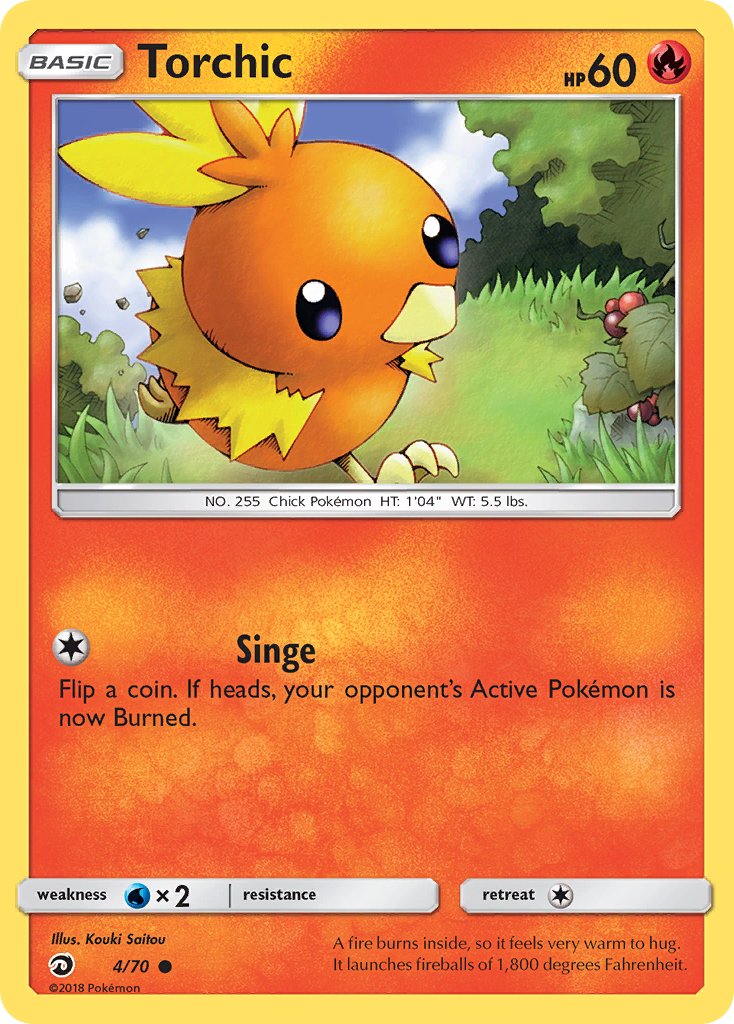 Torchic - 04/70 (DRM) Common - Near Mint
