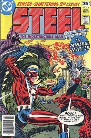 Steel The Indestructible Man (1978) #2-5 (7.0) Comic Bundle