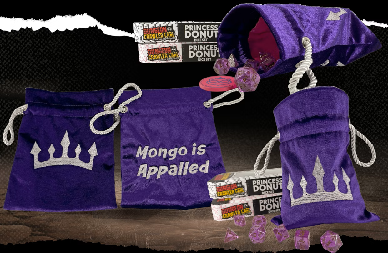 Dungeon Crawler Carl RPG: Princess Donut Dice Bag