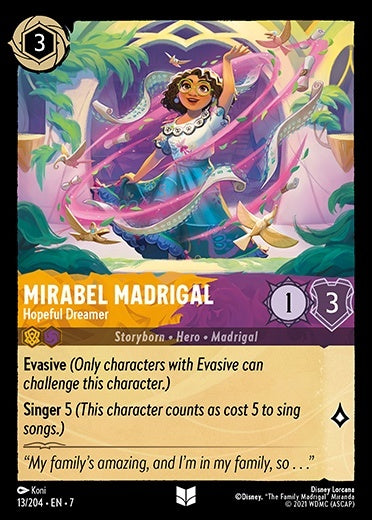 Mirabel Madrigal - Hopeful Dreamer (Archazia's Island - 013/204) Uncommon