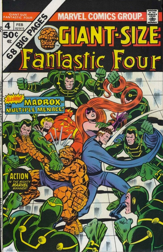 Giant- Size Fantastic Four (1961 Series) #4 (6.0) 1st App/Origin of Multiple Man (Jamie Madrox)