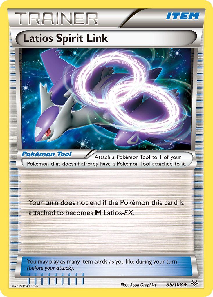 Latios Spirit Link - 085/108 (ROS) Uncommon - Near Mint