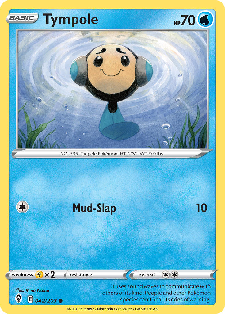 Tympole - 042/203 (SWSH07) Common - Near Mint