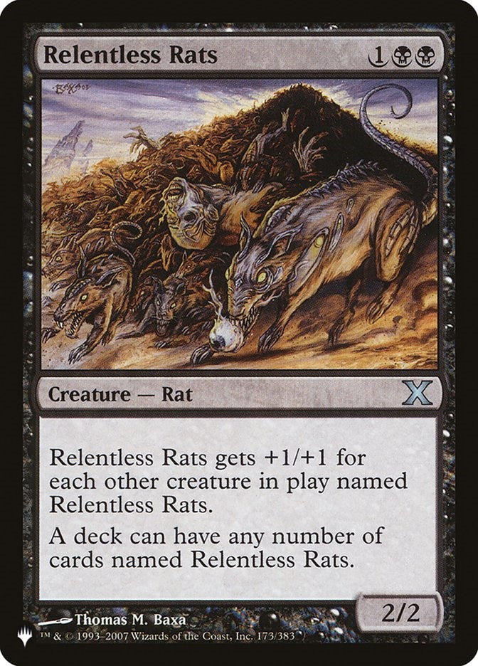 Relentless Rats (10E-U-LIST)