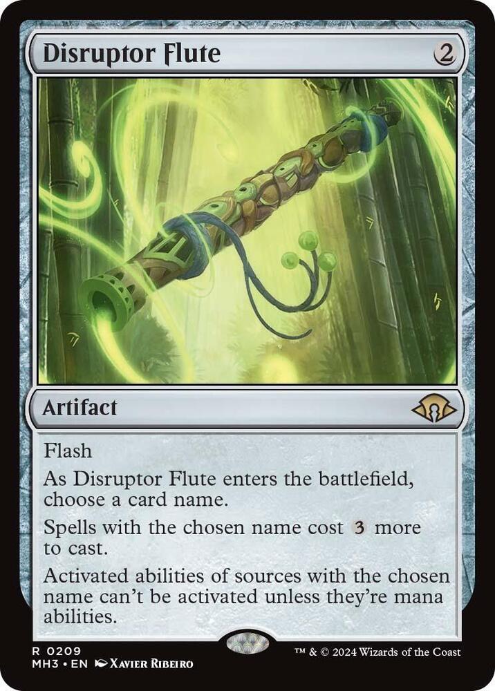 Disruptor Flute #0209 (MH3-R) Light Play