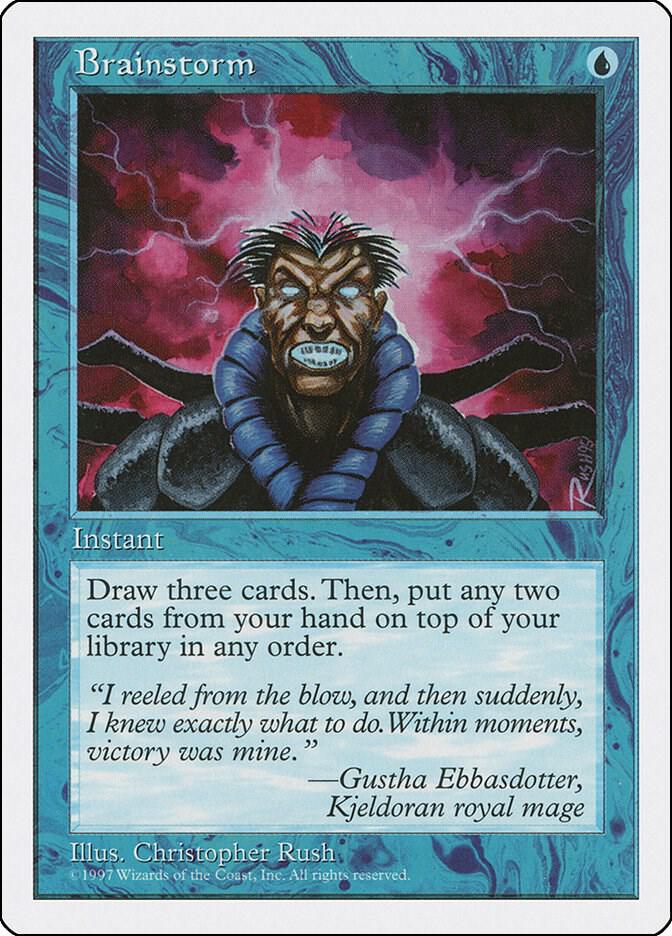 Brainstorm (5ED-C) Lightly Played