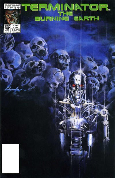 Terminator the Burning Earth (1990 Series) #1-5 Comic Bundle (Complete Series)