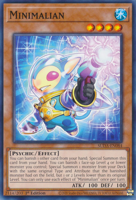 Minimalian (SUDA-EN084) Common - Near Mint 1st Edition