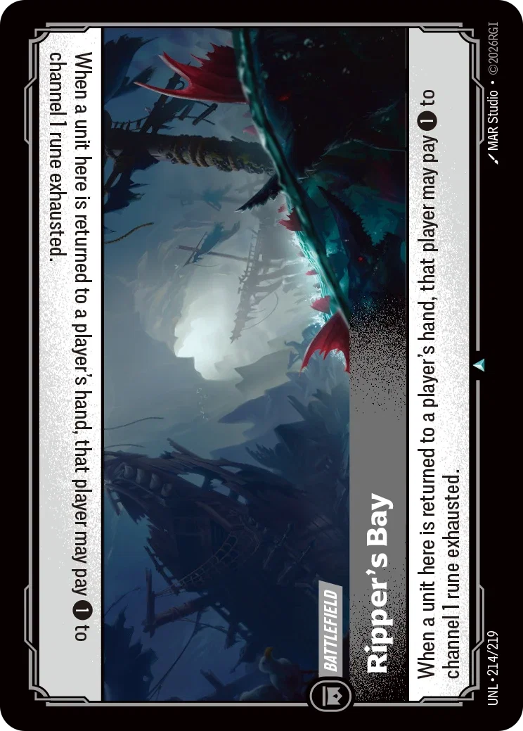 Ripper's Bay - 214/219 (UNL) Uncommon