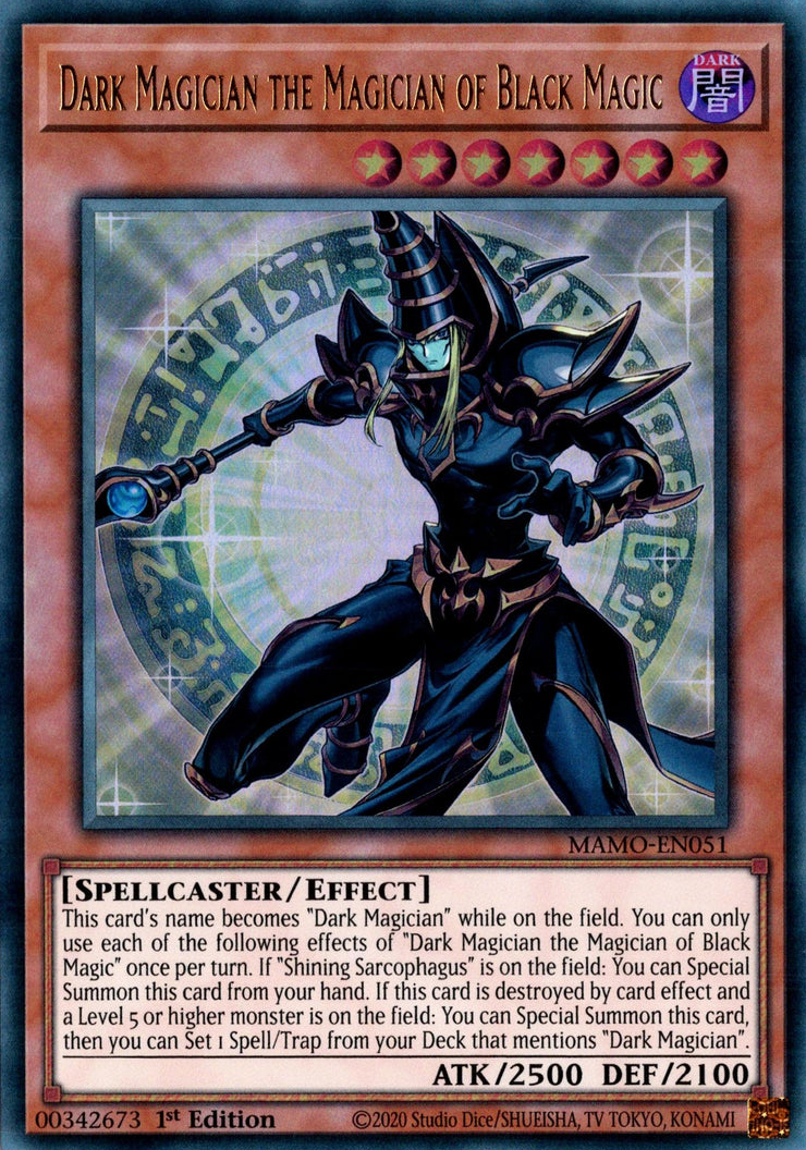 Dark Magician the Magician of Black Magic (MAMO-EN051)