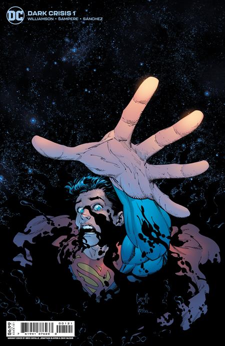DARK CRISIS ON INFINITE EARTHS #1 (OF 7) CVR B GREG CAPULLO JONATHAN GLAPION DAVE MCCAIG CARD STOCK VAR