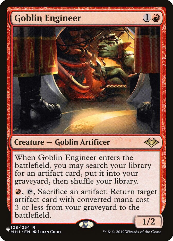 Goblin Engineer (MH1-R-LIST)