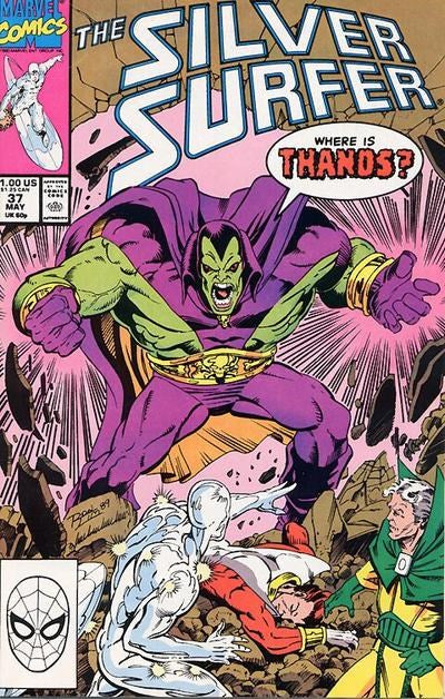 Silver Surfer (1987 Series) #37 (8.0)
