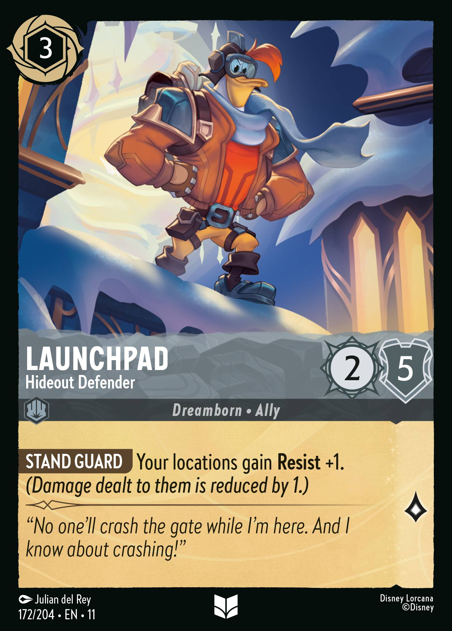 Launchpad - Hideout Defender (172/204 - Winterspell) Uncommon