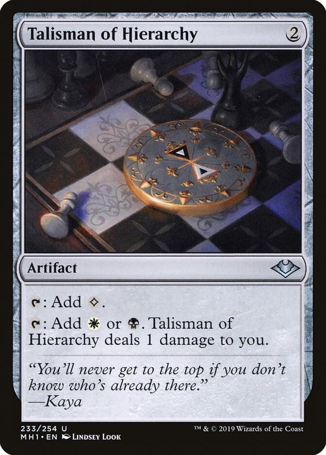 Talisman of Hierarchy (MH1-U) Light Play