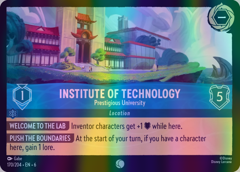 Institute of Technology - Prestigious University (Azurite Sea 170/204) Common - Near Mint Cold Foil