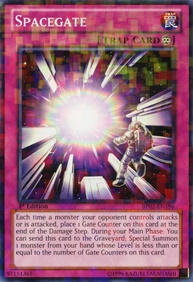 Spacegate (Mosaic Rare) (BP02-EN196) Mosaic Rare - Near Mint 1st Editi Spacegate (Mosaic Rare) (BP02-EN196) Mosaic Rare - Near Mint 1st Editi