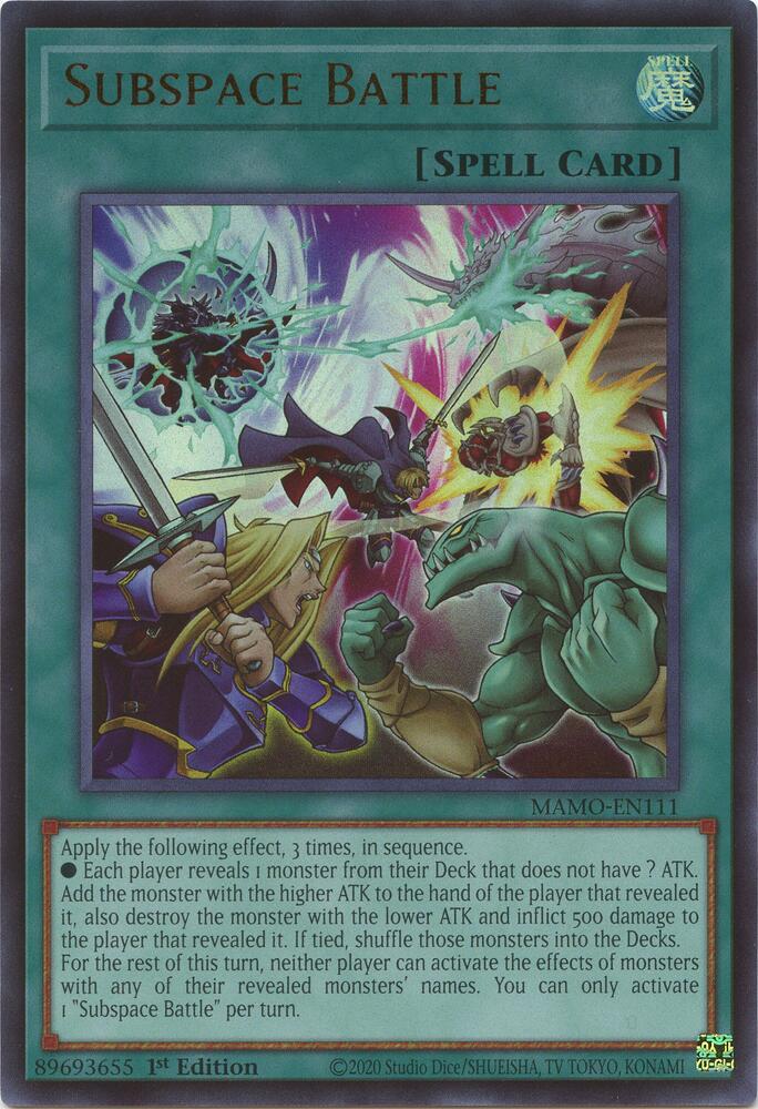 Subspace Battle (MAMO-EN111)