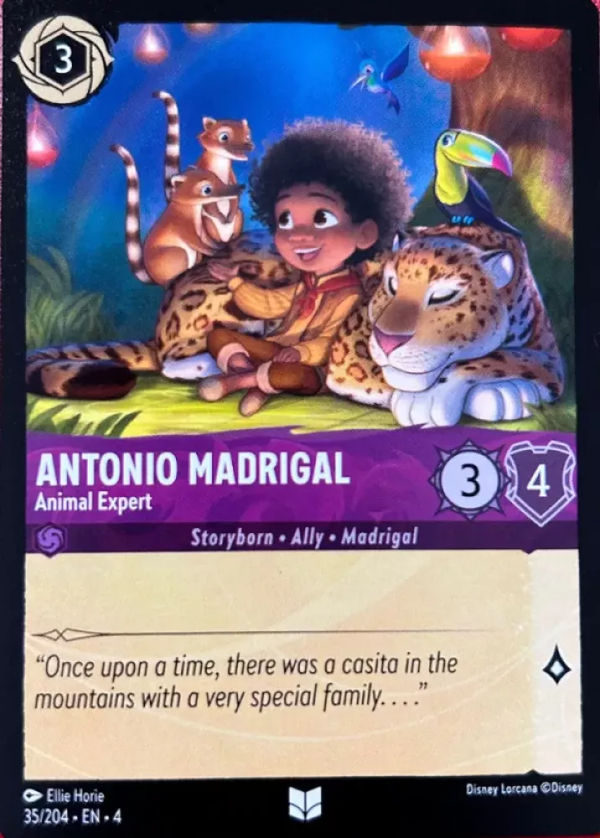 Antonio Madrigal - Animal Expert (Ursula's Return 035/204) Uncommon - Near Mint