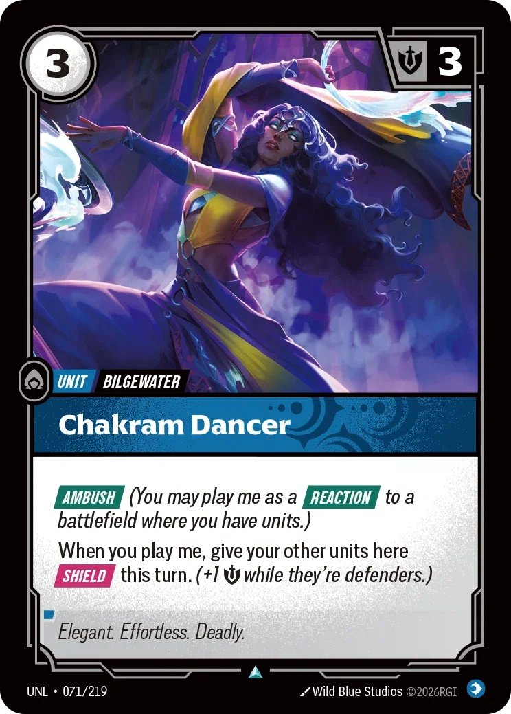 Chakram Dancer - 071/219 (UNL) Uncommon