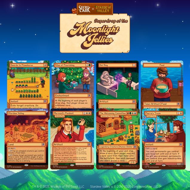 MTG: Secret Lair x Stardew Valley: Welcome to Stardew Valley