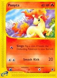 Ponyta - 126/165 (EX) Common - Light Play