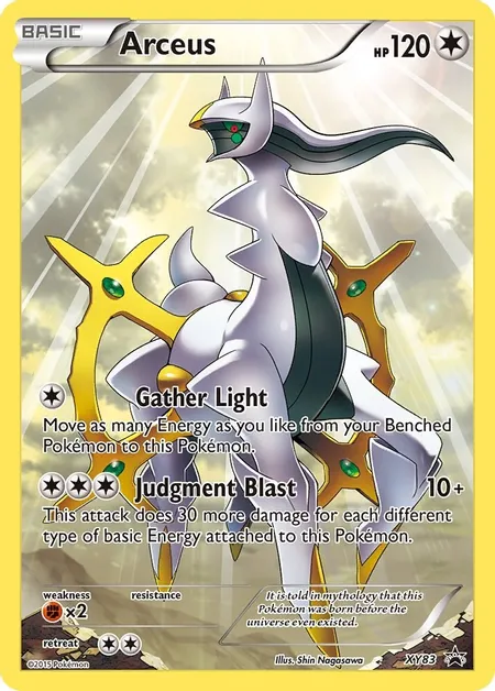 Arceus - XY83 (XY:PR) Promo - Near Mint Holofoil
