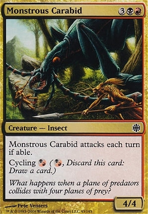 Monstrous Carabid (ARB-C-FOIL)