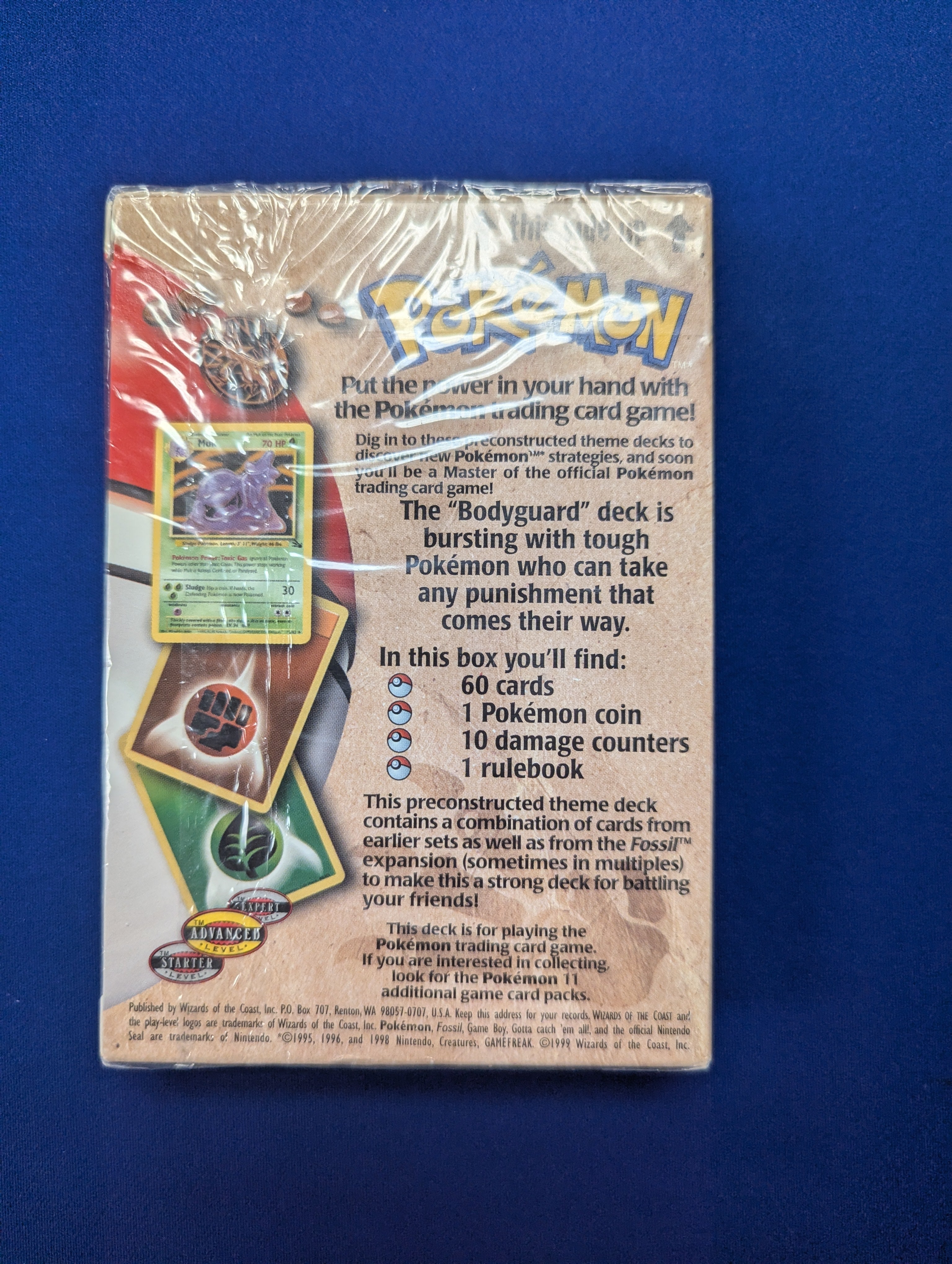 Pokemon TCG: Bodyguard (Fossil) Theme Deck (Sealed)