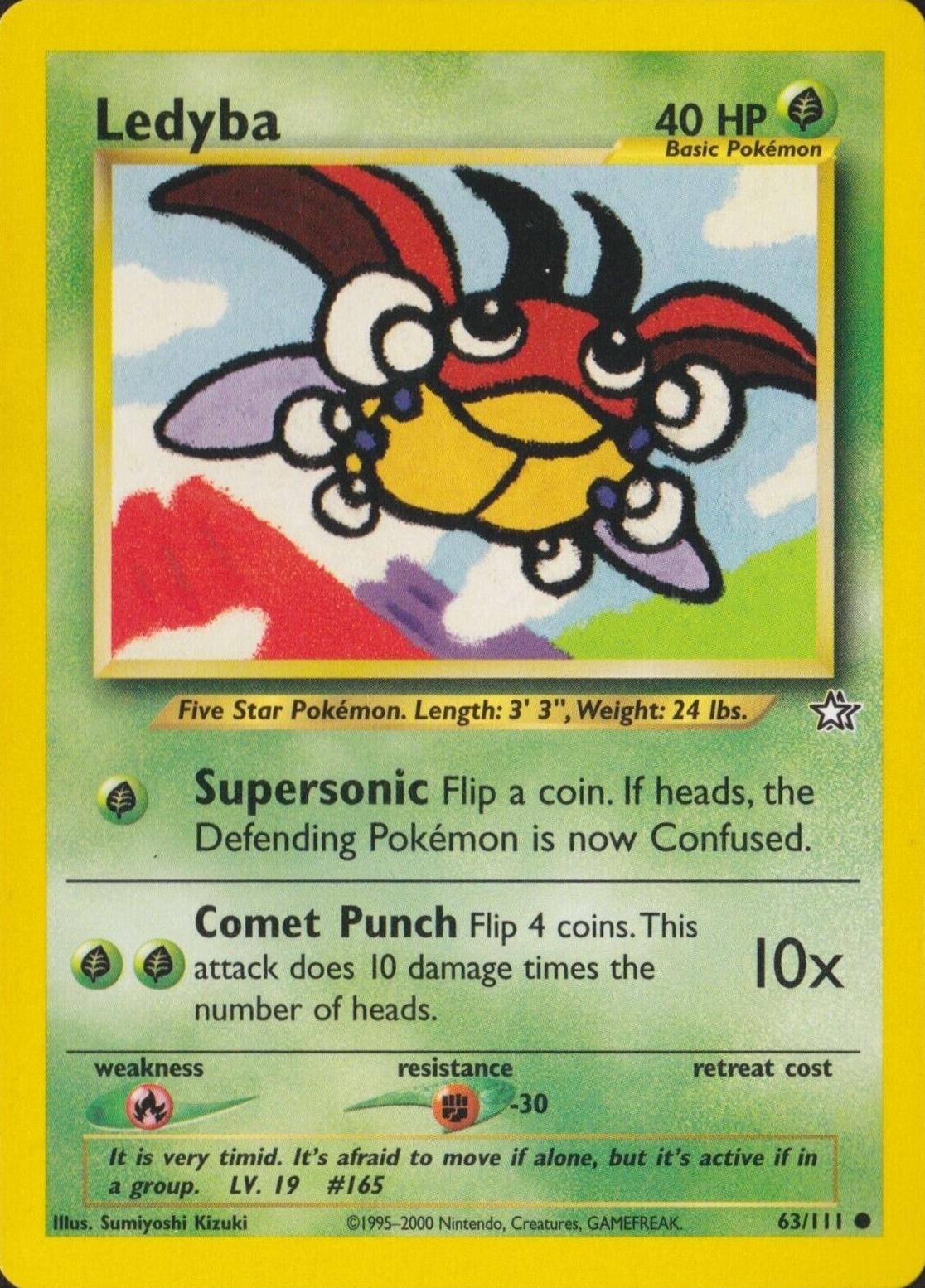 Ledyba - 063/111 (N1) Common Normal Near Mint Unlimited