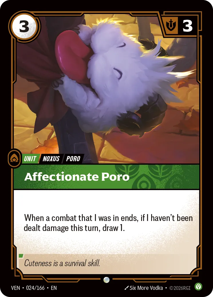 Affectionate Poro - 024/166 (VEN) Common