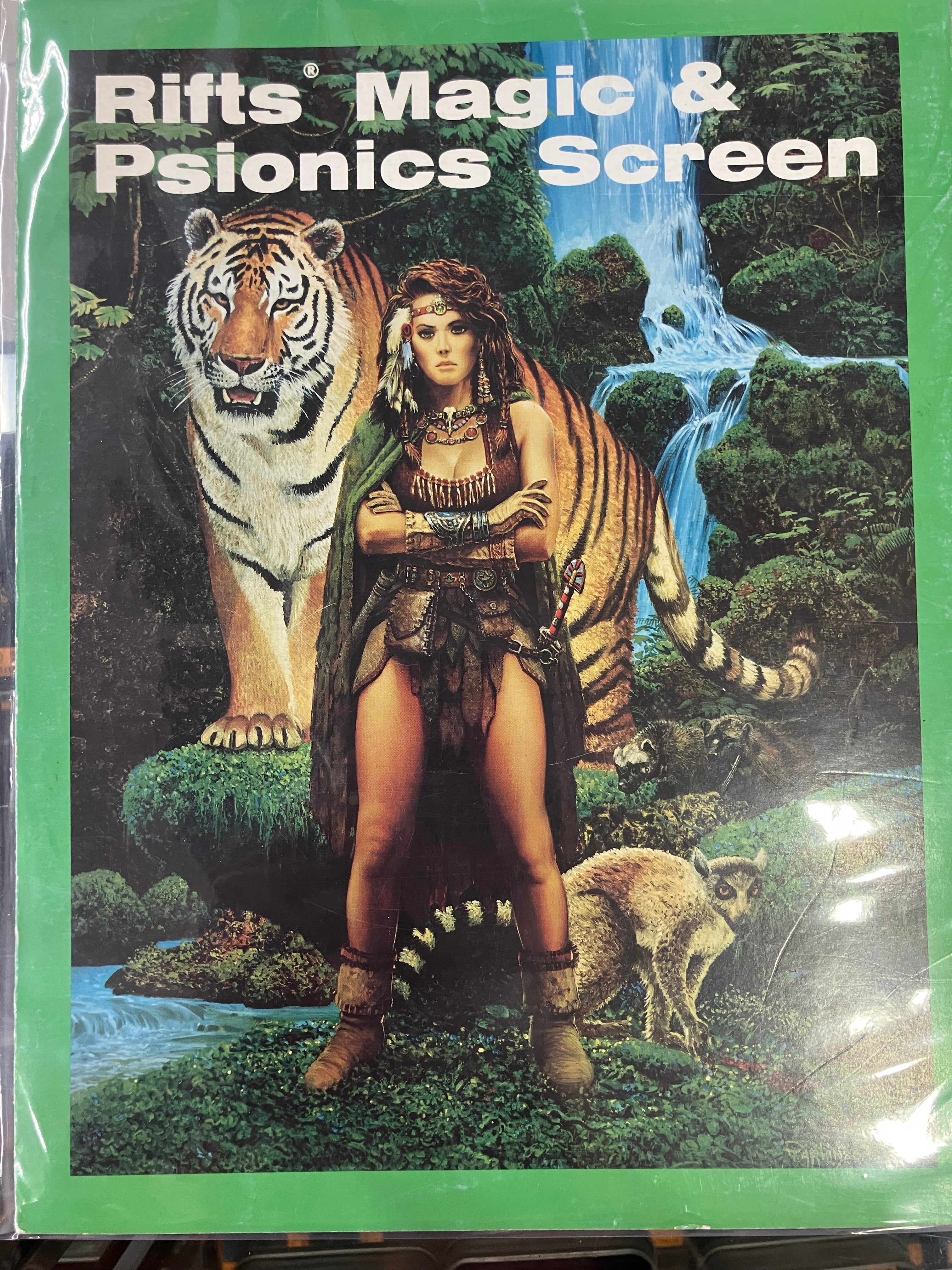 Rifts RPG: Magic and Psionics Screen (USED)