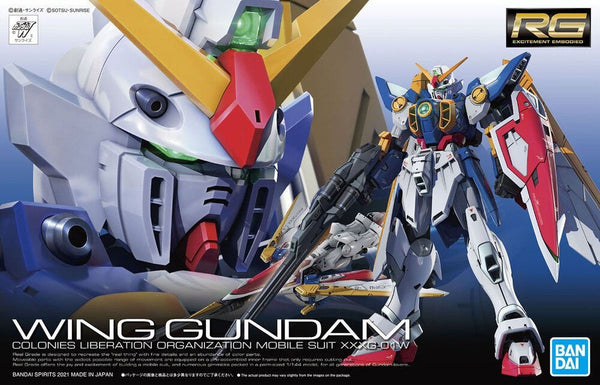 1/144 (RG): New Mobile Report Gundam Wing - #35 Wing Gundam Colonies Liberation Organization Mobile Suit XXXG-01W