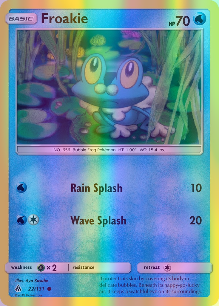 Froakie - 022/131 (FLI) Common - Near Mint Reverse Holofoil
