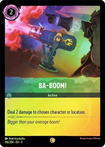 Ba-Boom! (Into the Inklands 196/204) Common - Near Mint Cold Foil