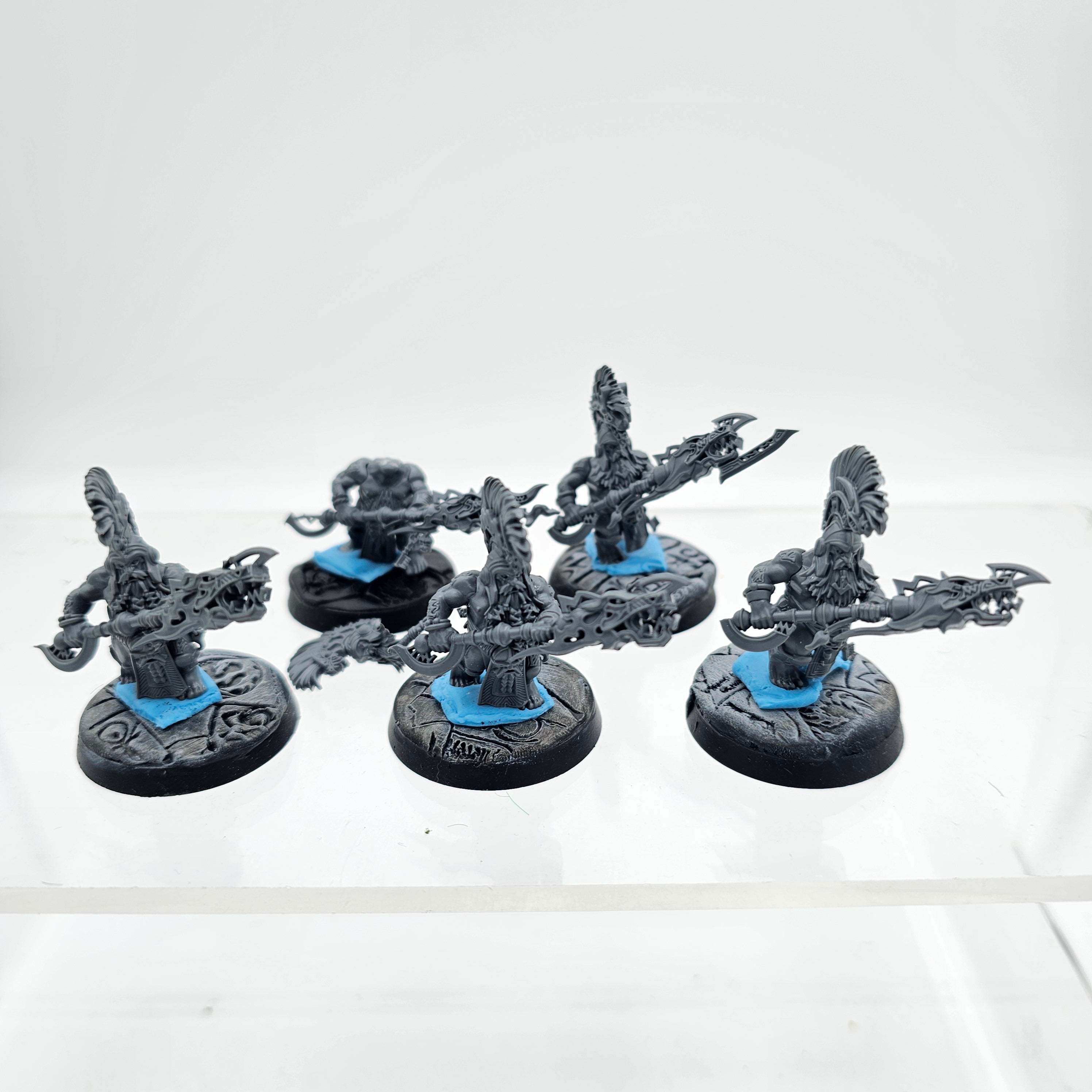 Age of Sigmar: Fyreslayers - Hearthguard Berzerkers (USED) Lot 3